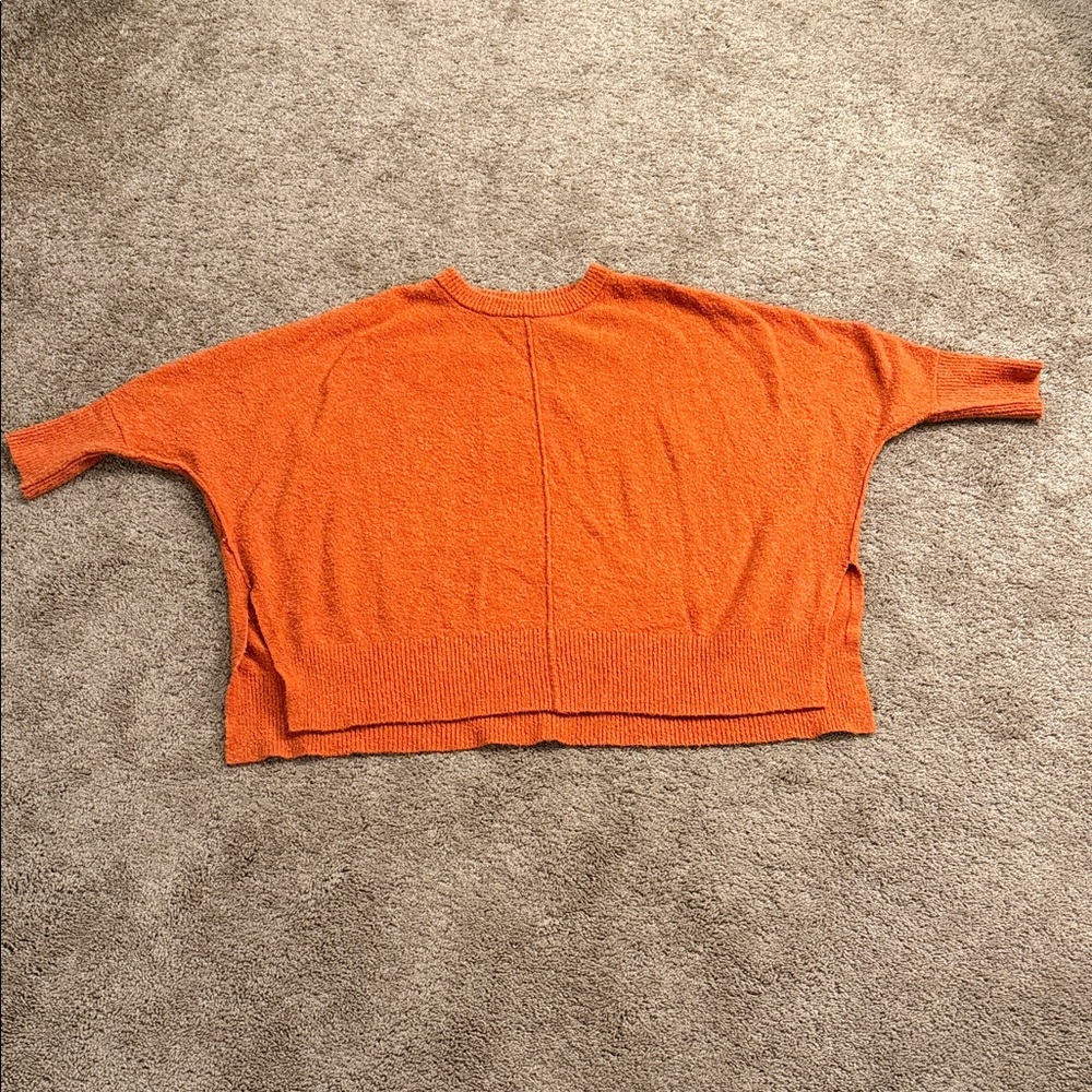 Women's Orange Sweater Lou & Grey by Loft